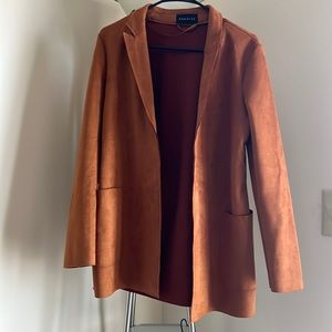 Burnt Orange blazer too big